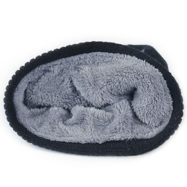 

jiangxihuitian balaclava knitted hat scarf cap neck warmer winter hats for men women skullies beanies super warm fleece cap bbyjon, Black;white