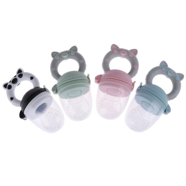 

pacifiers# 1pc teether silicone pacifier fruit feeder for baby