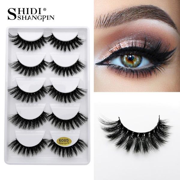

50 pairs natural long false eyelashes mink eyelashes makeups 100% cruelty lashes fake lash eyelash extension faux cils g803 wmtcpc