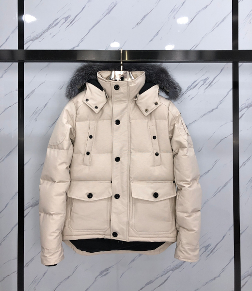 

2020 fw casual mens winter down jacket puffer hooded thick coat jacket mens down jacket m.k parka winter coat present 20101401q, Black