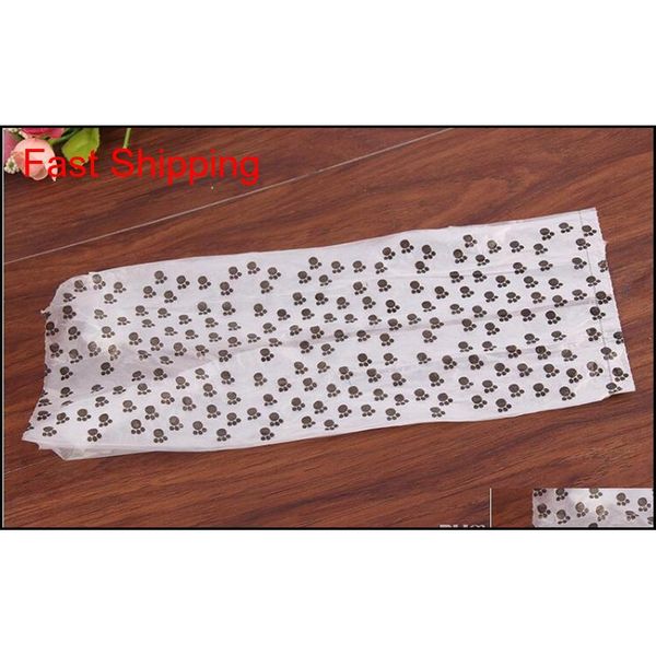 

dog waste poop bag pet poo paw printing clean-up outdoor portable dog sack cleaning rubbish disposable ba qylzgj sports2010