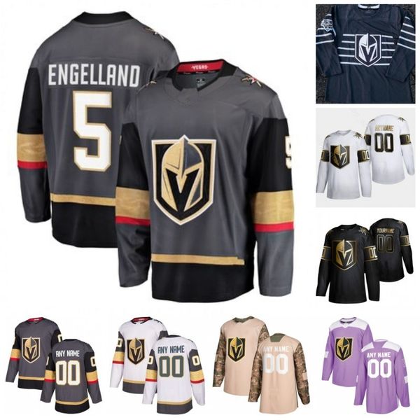 

custom deryk engelland jon merrill jonathan marchessault nick cousins holden oscar dansk patrick brown 2020 hockey jerseys stitched, Black;red