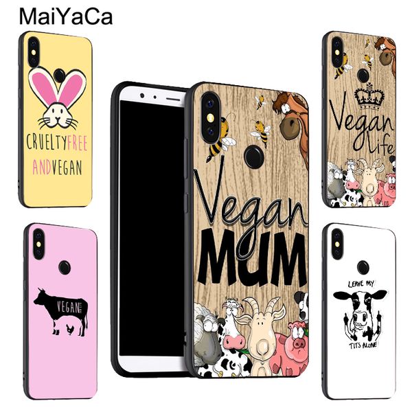 

maiyaca vegetarian quotes vegan poco x3 f2 f1 case redmi 9 pro 8 t 7 9s 9c for mi note 10 lite a3 9t