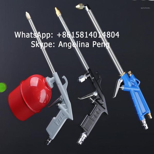 

16 inch pneumatic cleaning spray gun with 5 mm flexible pipe and press type switch for washing car engine oil way1