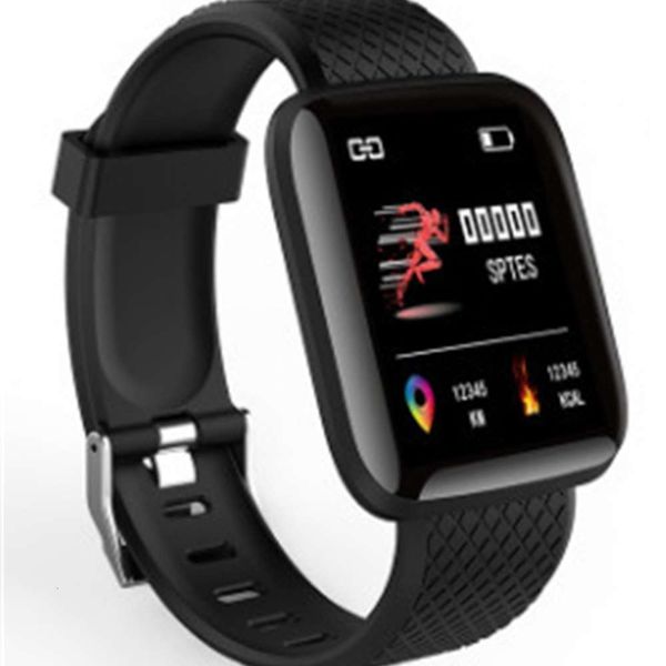 

116plus color screen smart bracelet d13 real time heart rate 1.3 inch blood prsure sleep ip67 waterproof gift