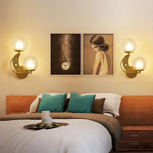 

wall lamp arrival light unique and novelty led lamps glass ball lights for home e27 indoor decor zm1117
