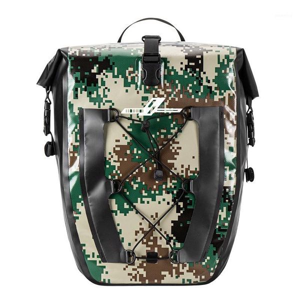 

bicycle backpack bag full waterproof shelf bag 27l unilateral frame1