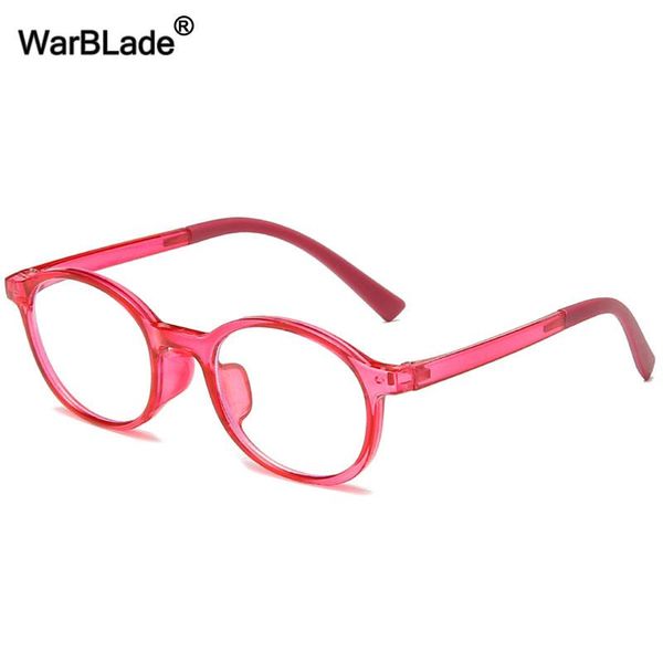 

2020 new round kids glasses light children glasses boys girls optical frame eyeglasses computer transparent eyewears sqcdqe pingtoy, Blue