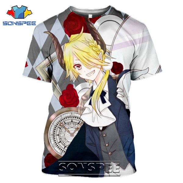 

touken ranbu hanamaru anime 3d print shirts kawaii plus size horror men clothing