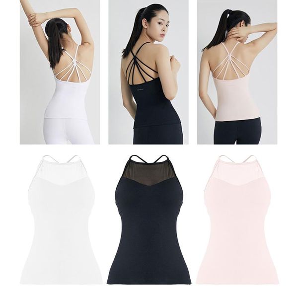 

women yoga tank sports quick dry shirts sleeveless exercise vest, White;red