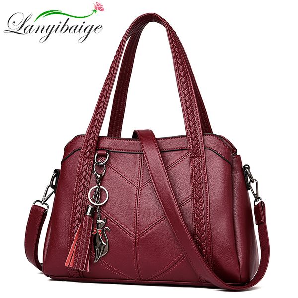 

luxury handbags women bags designer genuine leather handbags sac a main women crossbody messenger bag casual tote shoulder bags c1223