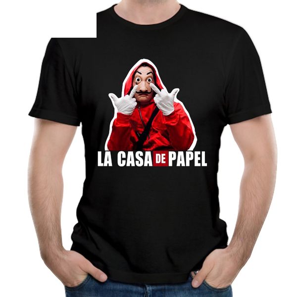 

harajuku stylish money heist la casa de papel homme t shirt for men picture custom round collar t shirt sport hooded sweatshirt hoodie