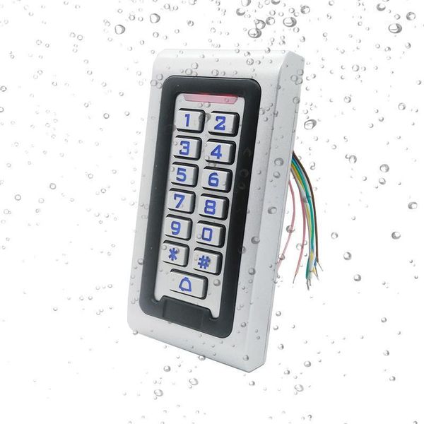 

12v 24v ip68 waterproof 125khz rfid/em keypad proximity out dooraccess control system opener1
