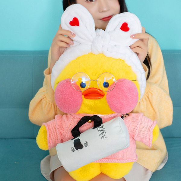 

50см kawaii lalafanfan кафе плюшевые игрушки симпатичные животные duck мягкие чучела куклы детские игрушки рождество подарок на день рождени