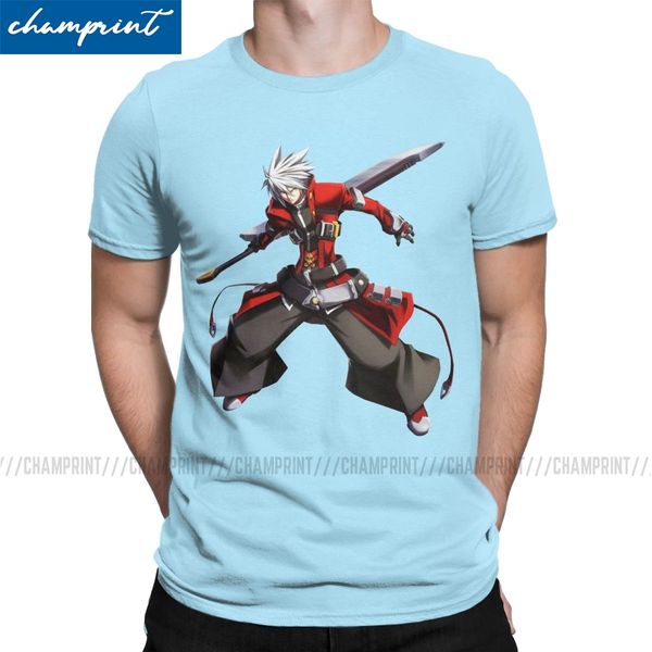 

men raggna blazblue t shirt fighting game clothes novelty short sleeve crewneck tee shirt party t-shirt sport hooded sweatshirt hoodie
