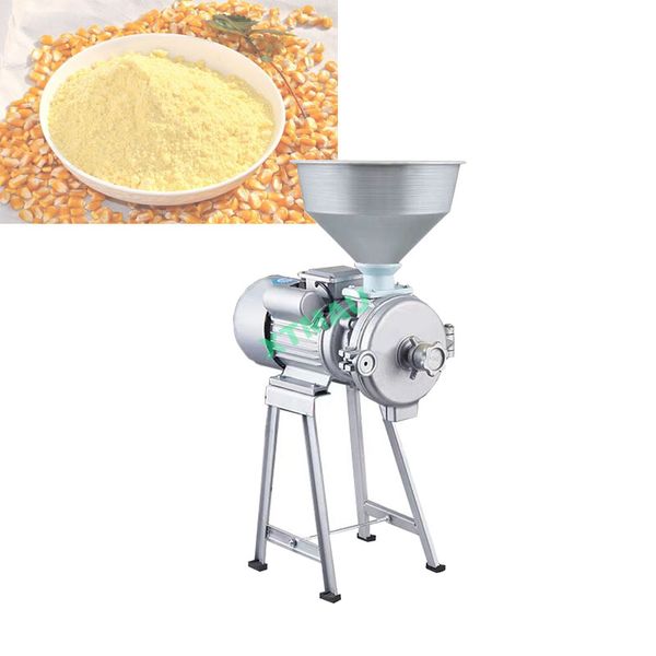 Makine ticari Soya değirmeni değirmeni mısır tozu öğütme makineleri fıstık değirmeni ev taşlama Tahıl çift kullanımlı baharatlar