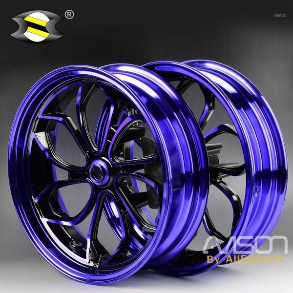

motorcycle wheels & tires for nmax155 nmax 155 nmax125 wheel rims front rear rim set aluminum alloy blue1