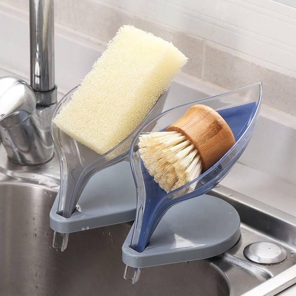 

leaf shape soap box bathroom soap holder dish storage plate tray bathroom soap holder case bathroom supplies gadgets q jlldko