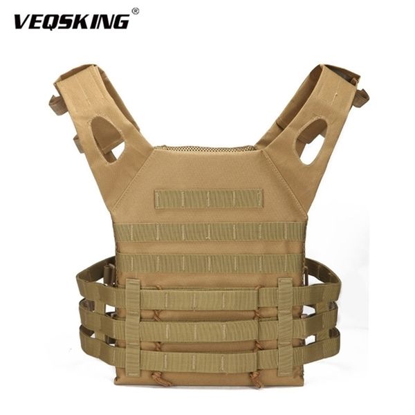 

800d molle outdoor tactical vest,mens hunting climbing wargame protective plate airsoft vest,sports military equipment army vest 201214, Black;white