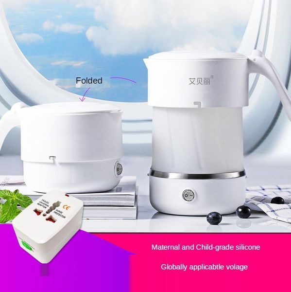 

110-220v folding electric kettle, travel mini kettle electric kettle pot universal voltage1