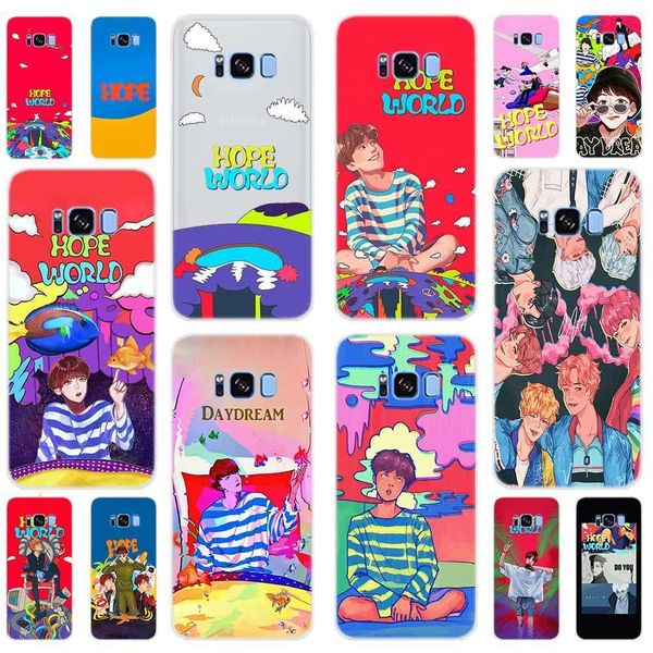 

qasamsung galaxy s7 edge s8 s9 s10 s20 30 plus lite and uitra bangtan children's mobile phone caselk