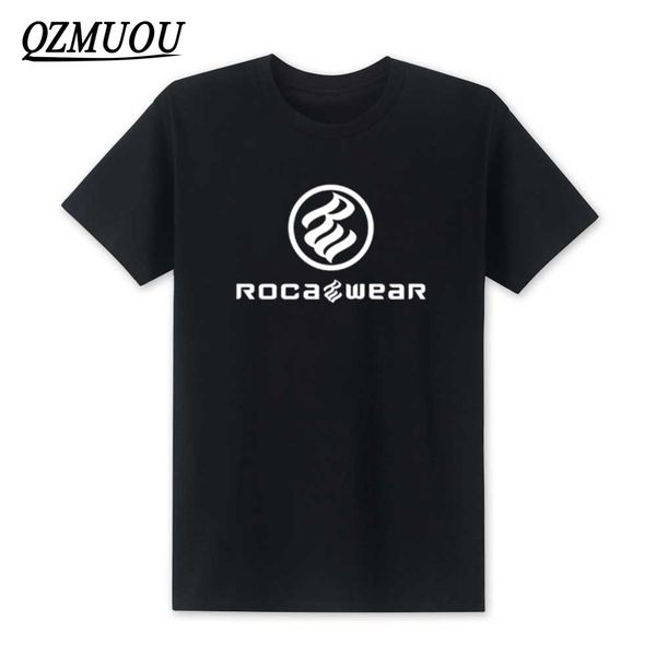 

новый 2020 мода rocawear hiphop танец icons хип-хоп o шеи с коротким рукавом top тройники xs xxl спорта толстовка с капюшоном толстовка мужч