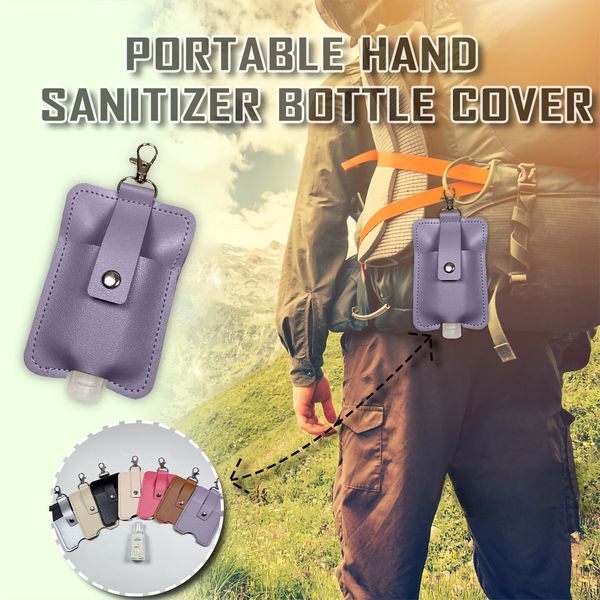

travel bottle keychain holder refillable empty bottles for hand sanitizer lightweight and portable easy to carry clear