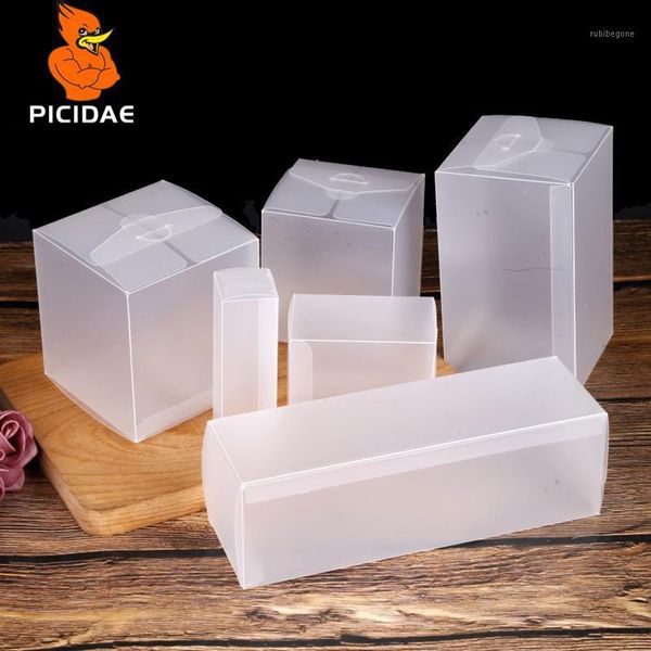 

gift wrap pvc frosted box model plastic packing souvenir baked coffee cosmetic snack electronic product candy apple toy cookie1