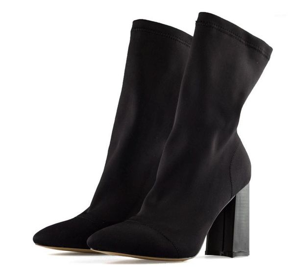 

new autumn winter woman boots women shoes ladies thick fur ankle boots women high heel platform rubber shoes snow1, Black