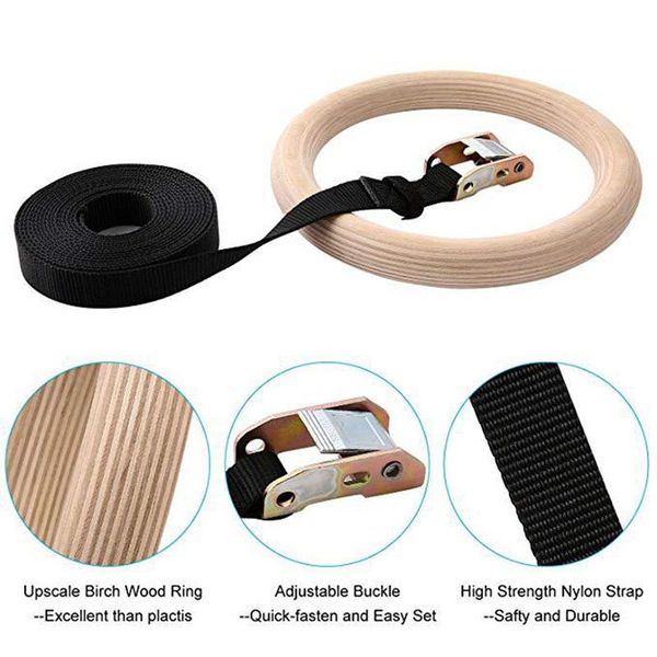 

28 мм деревянные упражнения фитнес гимнастические кольца тренажерный зал упражнения crossfit traves muscle ups 28 мм деревянные wmtqln xhlov