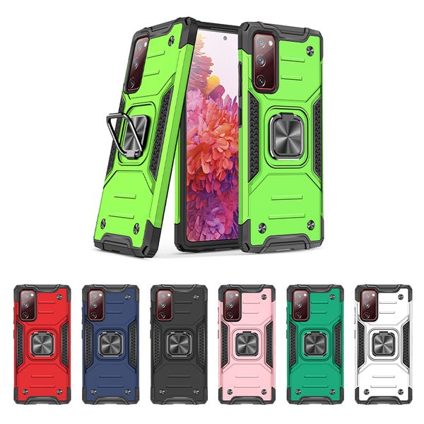 

for samsung s20 fe note 20 ultra a21s a10s a20s a30s a50s a50 a70 a70s ring kickstand armor shockproof cases