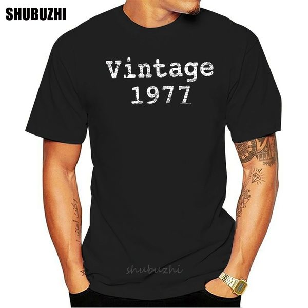 

sleeve homme vintage 1977 type 40th birthday gift distressed print fashion men brand teeshirt sport hooded sweatshirt hoodie t shirt