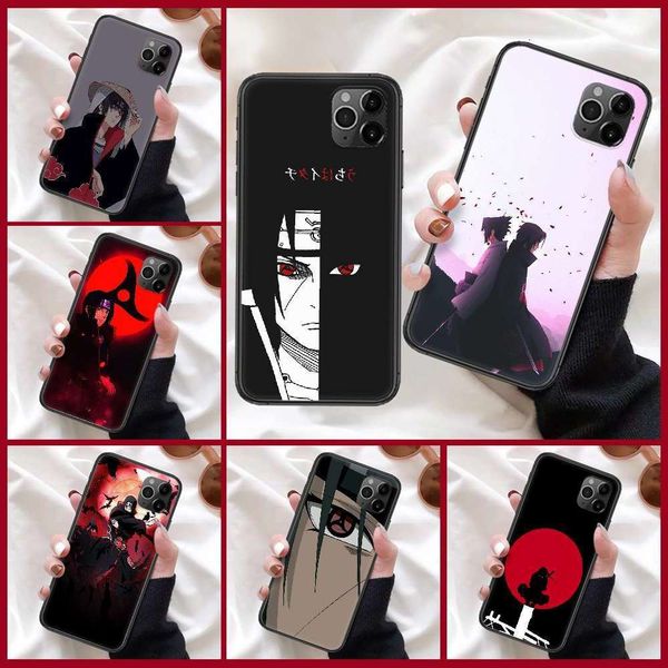 

3naruto itachi uchiha mobile phone case vip 4 4s 5 5s se 5c 6s 6 7 8 plus x xs x xr 11 12 mini pro max 2020 black raincoa