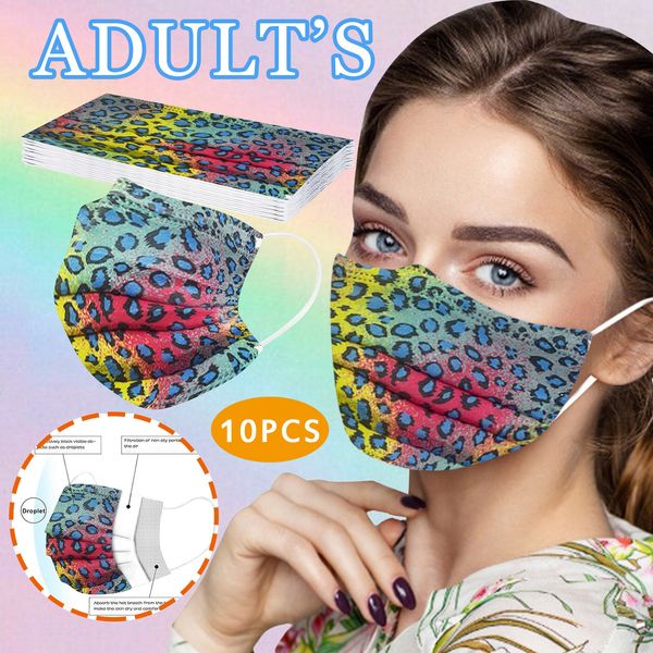 

2021 latestprinting mouth with design halloween 10/20pcs cosplay disposable mask for face mondkapjes wegwerp mascarillas masque new
