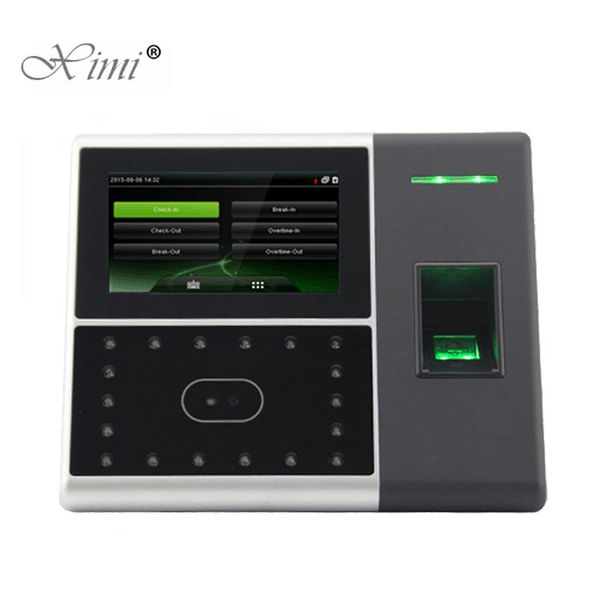 

uface303 touch screen tcp/ip face time attendance and door access control system with fingerprint reader optional wifi gprs