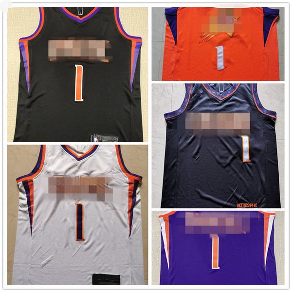 

devin 1 booker men suns men classics swingman basketball jersey icon edition, Black