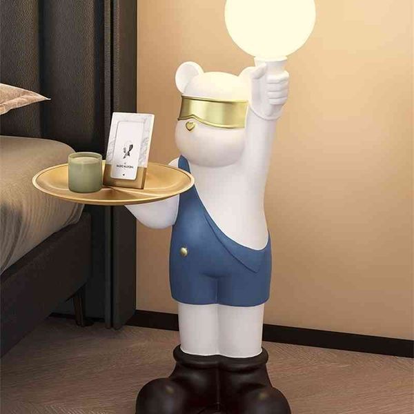

33net red violent bear landing large decoration tray living room sofa porch light luxury home new gifts
