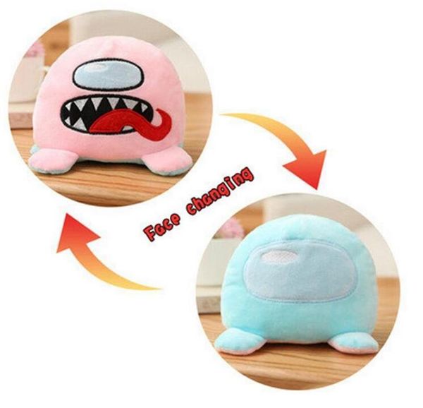 

new arrival among us plush toys double-sided among us plush toys space werewolf killing game doll plush toy game kawaii stuffed doll toys