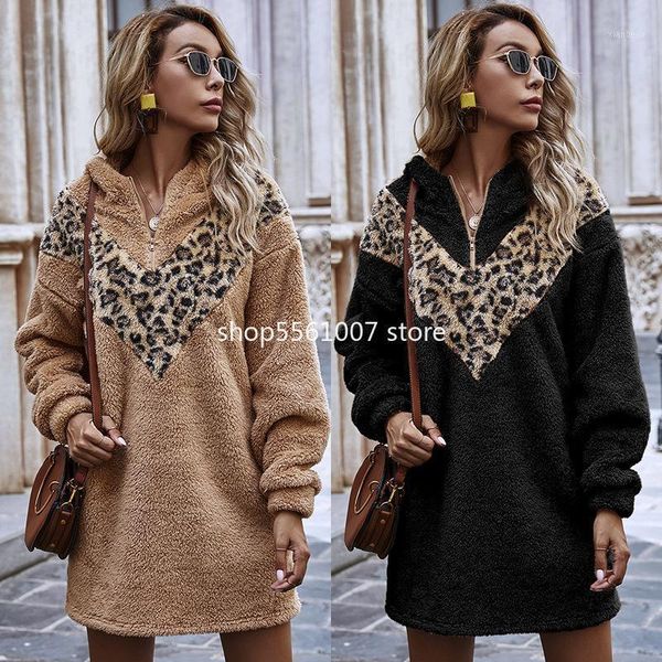

2021 new fashion style women hooded long sleeve mini dress women clothing dresses for1, Black;gray