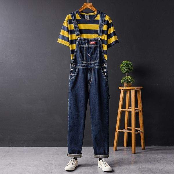 

skn9p group buying pants autumn jeansmen suspender dark jeans and jeanssling denim and women wear navy blue pants blue suspender spring loos