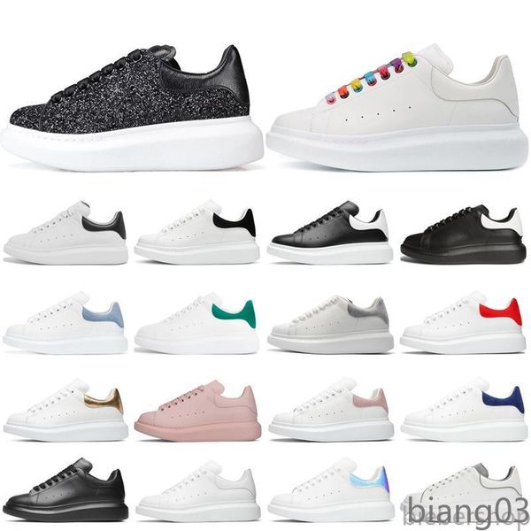 

men women platform shoes fashion sneakers multicolor reflective triple black white leather trainers suede mens flat casual shoes 36-45 b03