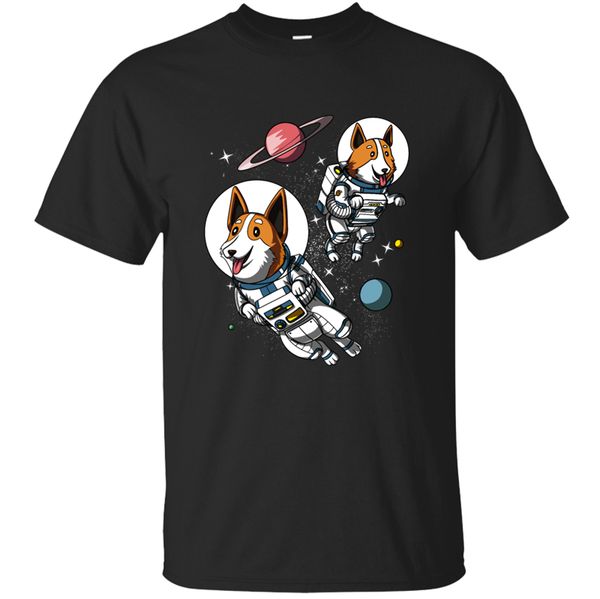 

graphic classical corgi dog space astronaut cosmic tshirt letters homme mens t shirt anti wrinkle pop tee sport hooded sweatshirt hoodie