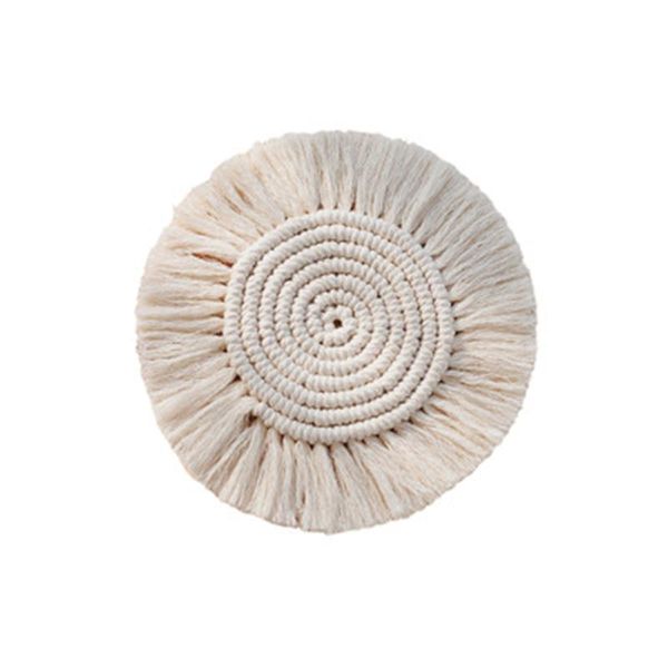 

round woven coaster