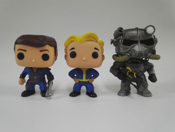 

funko pop fallout 4 armored vault boy toy model figure wholesale