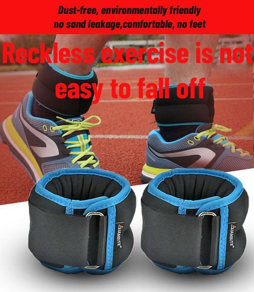 

wrist support adjustable weight wristband sports weight-bearing ankle sandbags bracelets children running training, Black;red