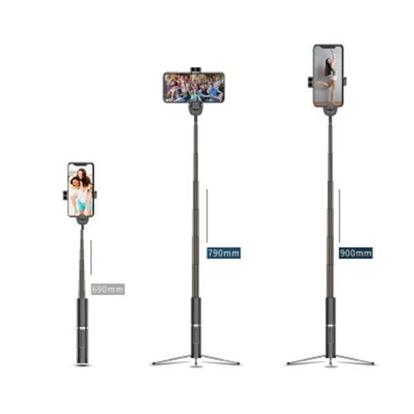 

selfie monopods aluminum alloy abs material wireless bluetooth stick with extendable monopod remote sticks tripod
