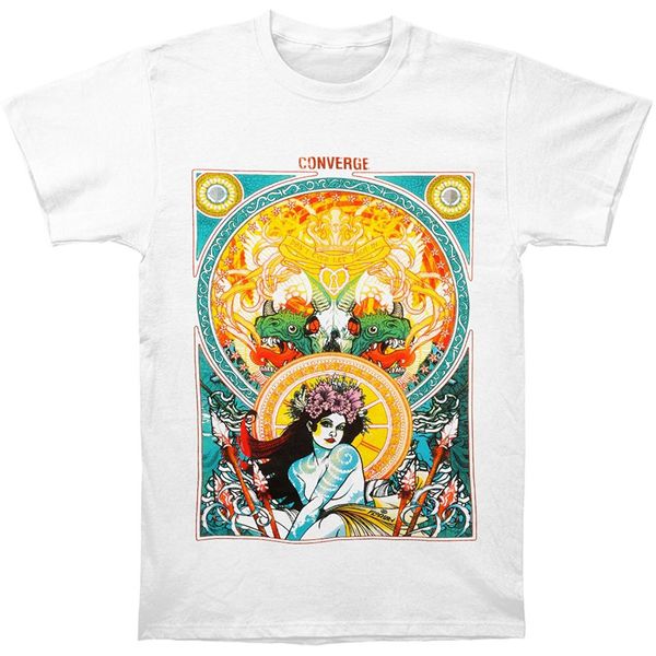 

t shirts 2017 brand clothes slim fit printing converge men's florian white t shirt white 034830 sport hooded sweatshirt hoodie