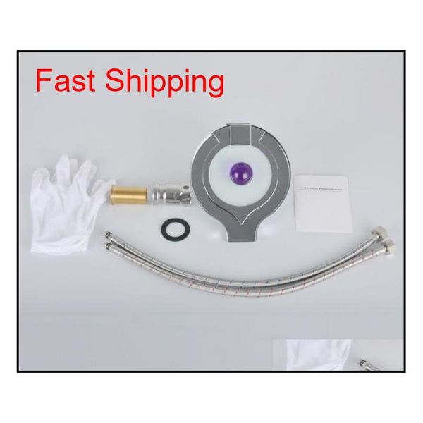 

led faucet led bathroom basin faucet brass chrome finished waterfall taps water power basin qylxms homes2007