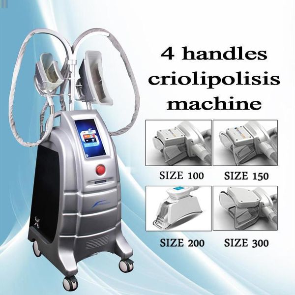 

2021 new fat e machine double chin removal cryolipolysis fat e slimming machine with 4 handles
