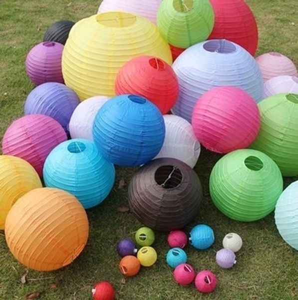 

78eav diy diy цветной бумаги фонарь ручной огни цветные огни цветные lightsshade 20см середине украшение украшение детсад осенью краска